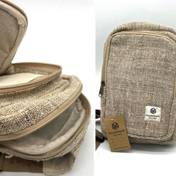 Pure Hemp Sling Bag - Picture 10 of 11